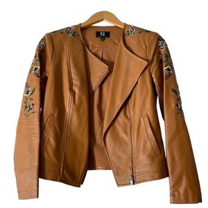 G by Giuliana Faux Leather Jacket